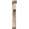 Ekena Millwork Westlake Slat Rough Sawn Bracket w/ Offset Brace, Douglas Fir, 6"W x 32"D x 44"H BKT0604X32X44WTL06RDF - alternate 3